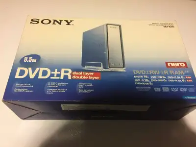 Sony DRX-820U DVD/CD Rewritable Drive Dual Layer Double Layer, View more