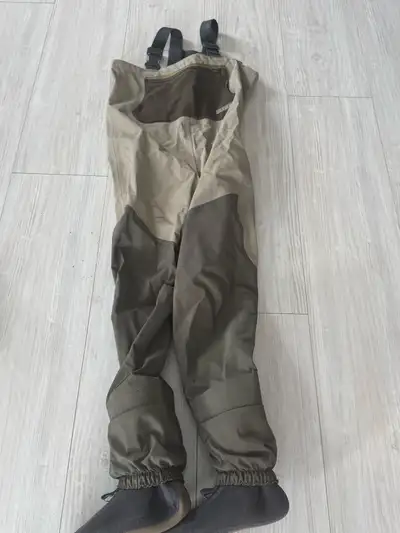 Orvis Encounter Waders and Cabelas boots, View more