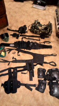 Paint ball accessories $110 for all 