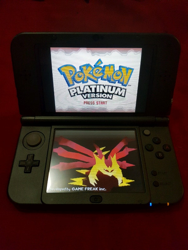 *MINT* Bottom IPS New Nintendo 3DS XL With Pokemon games gen 17