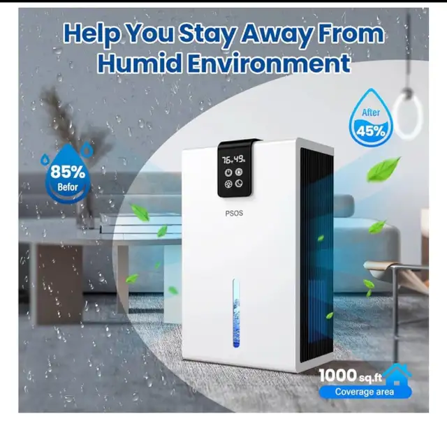 Brand-New Home Dehumidifier – Efficient & High-Performance444703241070202884
