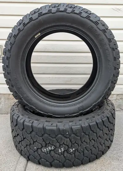 LT285 55 R20 M+S General Grabber ATX snowflake rated