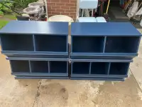 Crate and barrel stackable cubby’s