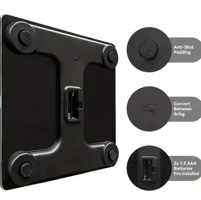 396lb High-Precision Digital Weight Scale with LED HD Display in Health & Special Needs in Delta/Surrey/Langley - Image 4