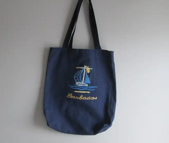 Barbados Napkin Holder/Barbados Embroided Tote Bag in Arts & Collectibles in London - Image 10