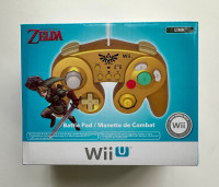 NEW/SEALED - WiiU Zelda Battle Pad (by Hori) 