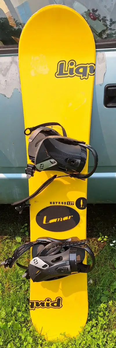 Liquid Snowboard with Lamar Bindings, View more