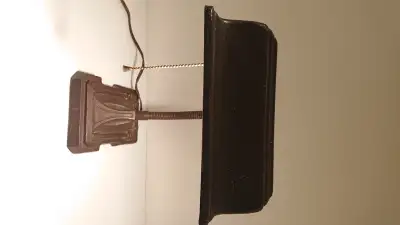 Antique Goose Neck Bankers Lamp, View more