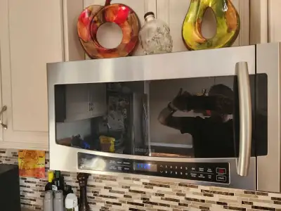 Samsung convection microwave oven over range, View more