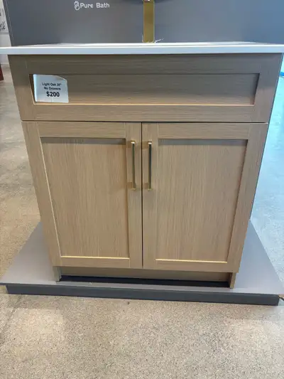 30″ Bathroom Vanity Particleboard with Countertop , View more