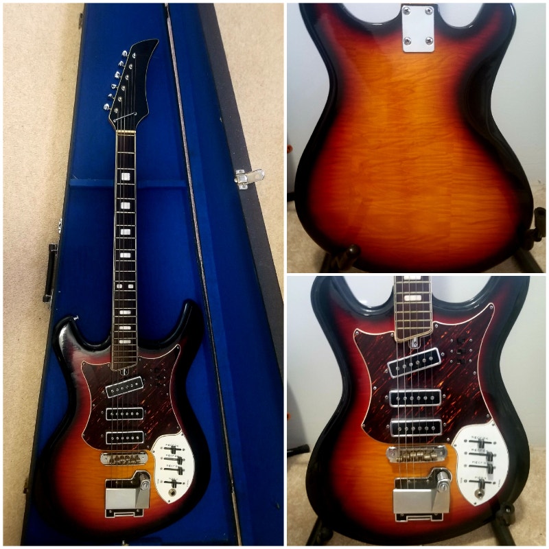 1969 Sears Kawai Teisco Japan Electric Guitar Guitars Barrie Kijiji