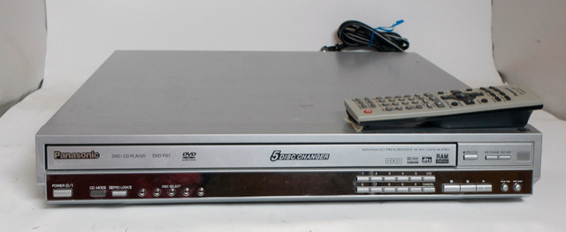 Panasonic DVD CD Player DVD-F87 5 Disc Working $150.00 in CDs, DVDs & Blu-ray in St. Catharines