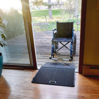 entry door threshold wheelchair ramp