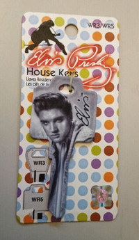 Elvis Presley Love Me Tender House Key