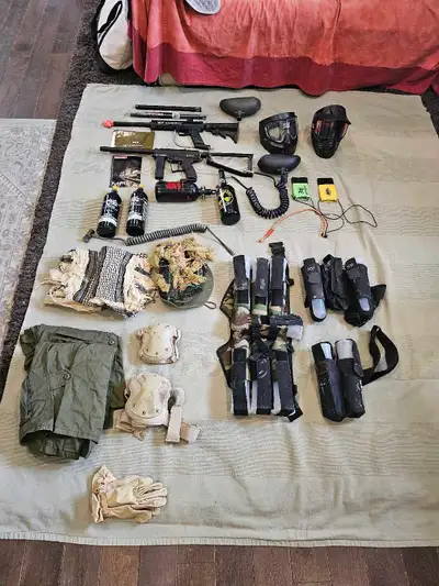 Paintball Gear - Selling together., View more