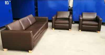 Like new pretty elegant top grain leather couches can deliver, View more
