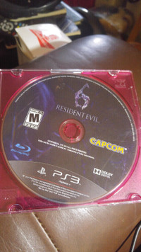 PS3 Resident Evil 6 Anthology Game.