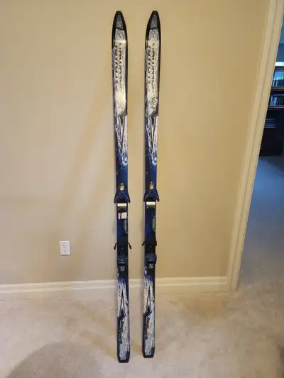 Downhill Skis with matching poles - $95, View more