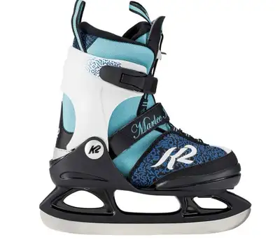 K2 Skate Girl's Marlee Ice Skate Blue Black, View more