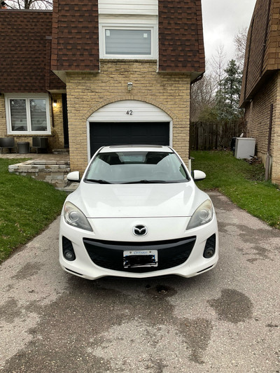 2012 Mazda 3 GT **Manual Transmission**