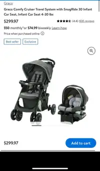 Graco car seat and stroller for sale