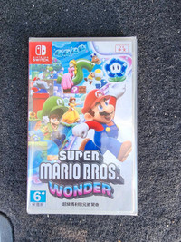 Super Mario Bros Wonder New Sealed