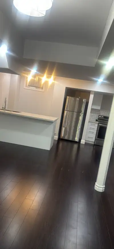 This modern and well-appointed 2 bedroom basement apartment features an open-concept living space wi...