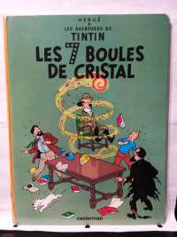 TINTIN...LES SEPT BOULES DE CRISTAL #13C8....1987