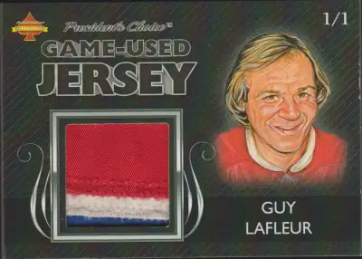 2019 GUY LAFLEUR PRESIDENT'S CHOICE GAME -USED JERSEY LIMITÉ 1/1, View more