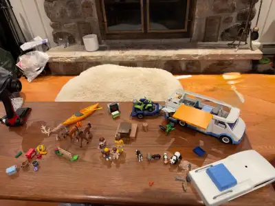 My daughter is selling her Playmobil set in excellent condition, barely played with. Has a big RV ca...