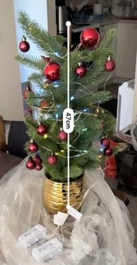 Christmas Tree with LED light bulb