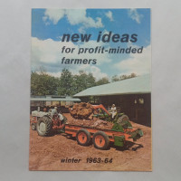 Vintage Winter 1963-64 New Ideas Farmers Sales Brochure