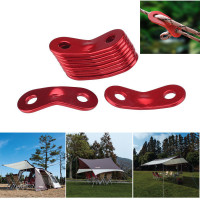 10pcs Camping Accessories Tent Rope Fastener Guyline Tensioner R
