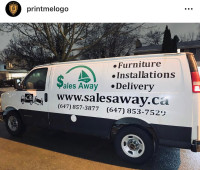 Van wrap and decal