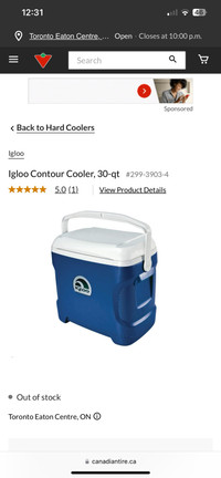 Igloo 30 QT Cooler