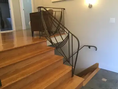 Rampe d’escalier en fer forgé, View more