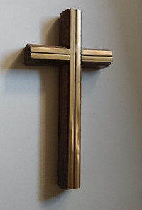 Vintage Simple Wood Cross from The Holy Land of Jerusalem