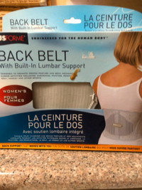 Obus form back support belt size L-XL, with lumbar support New,