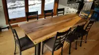 Table en bois sur mesure selon votre essence de bois