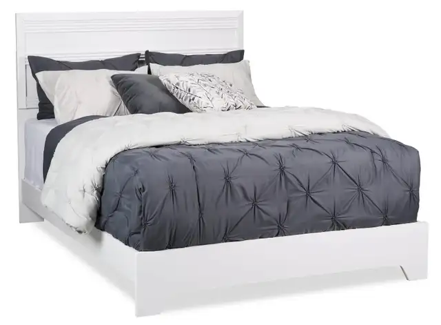 Olivia Panel Bed Queen Size bed frame