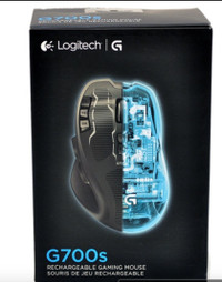 LNIB Logitech Gaming Laser Wired Mouse ( Model # G700s )
