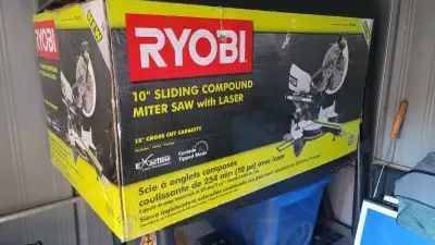 Ryobi 10" Sliding Compound Milter Saw, View more