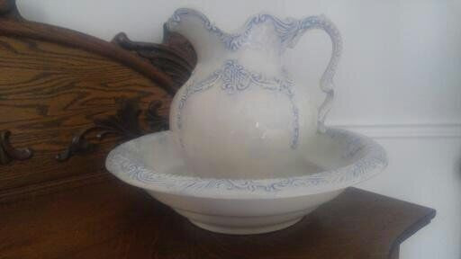 Vases plats décoratifs flow blue flou blou soupière dans Art et objets de collection  à Laurentides - Image 4