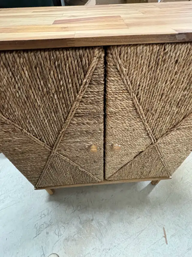rattan side board buffet cupboard in Hutches & Display Cabinets in City of Toronto - Image 7