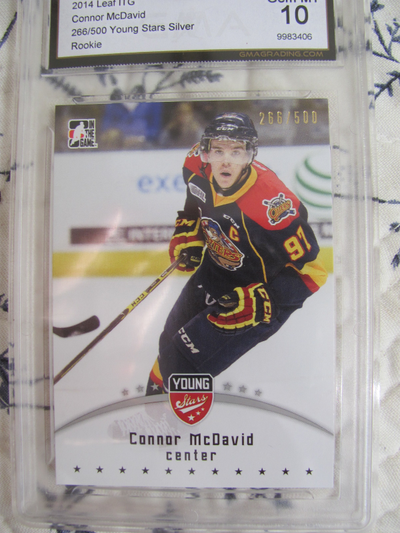 NHL  Connor McDavid ITG Silver Graded, View more
