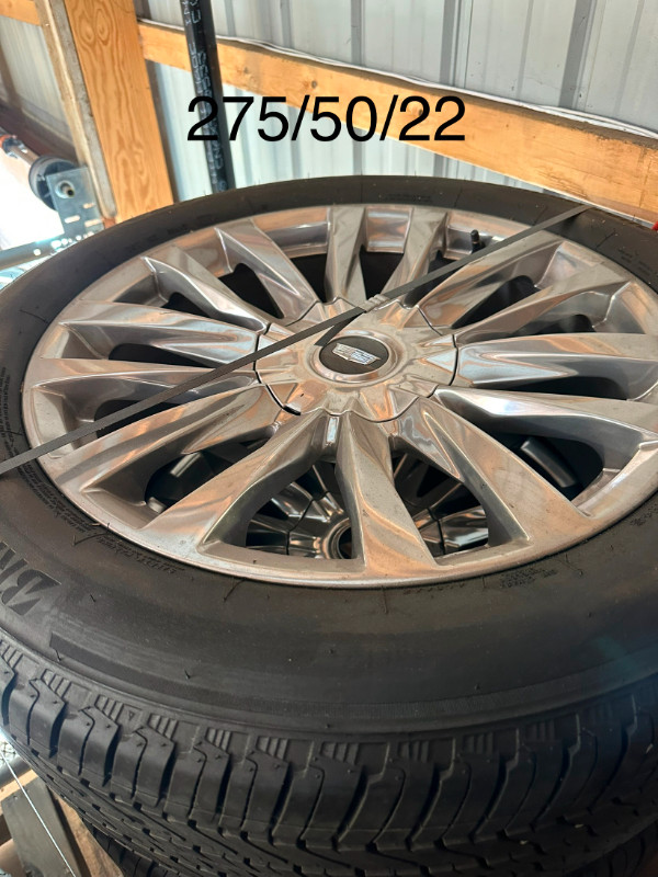 Cadillac Escalade 22" Wheels and tires NEW!! in Tires & Rims in Oakville / Halton Region