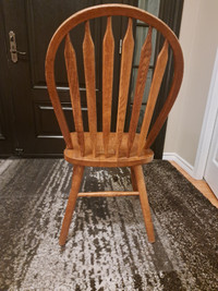Solid Oak Dining Chairs