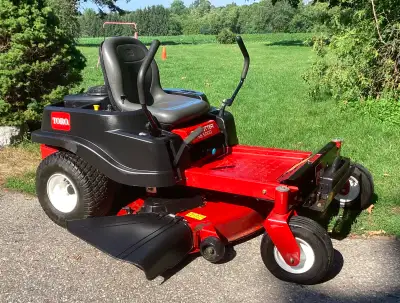 Toro 50” Zero Turn inc Bagger Kit & Mulching Kit Super Clean., View more