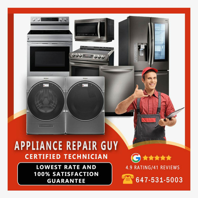 Appliance repairs & Installations in Appliance Repair & Installation in Markham / York Region - Image 2