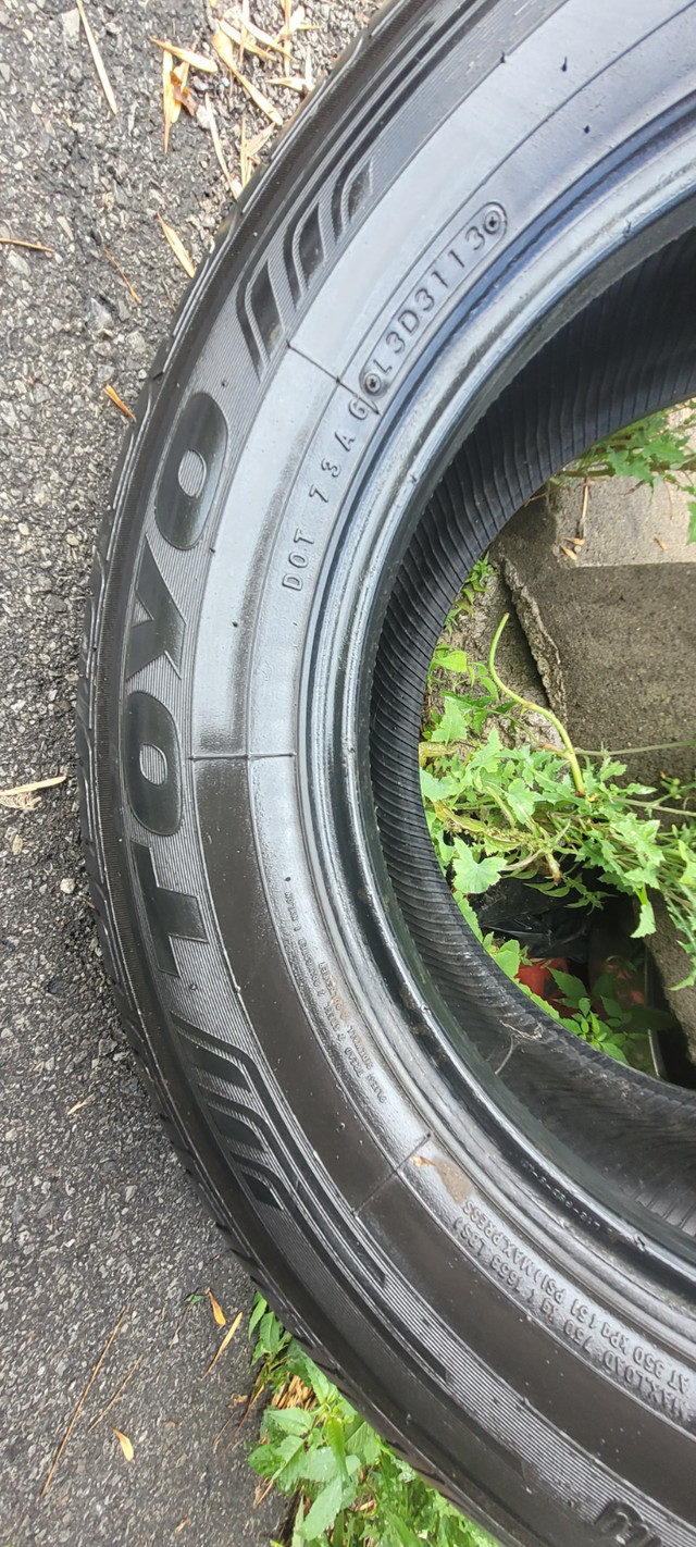 1 PNEU D'ETE 225/60R16 TOYO 1 SUMMER TIRE 225 60 R16 dans Pneus et jantes  à Ville de Montréal - Image 3